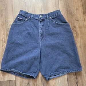 Vintage 90s Womans Indigo Denim Shorts